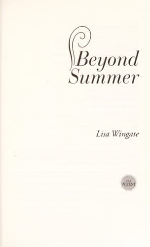 Cover of Beyond Summer