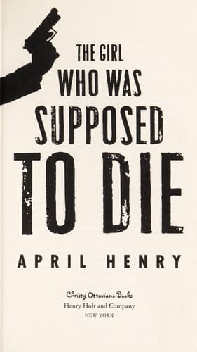 Cover of The girl who was supposed to die