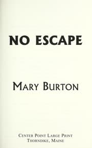 Cover of No escape