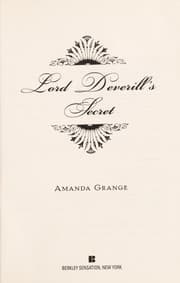 Cover of Lord Deverill's Secret