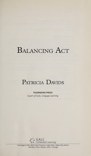 Cover of Balancing act