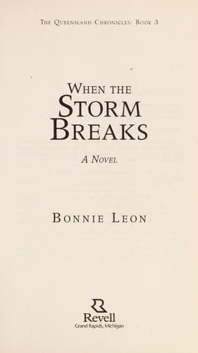 Cover of When the Storm Breaks
