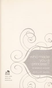 Cover of Who made you a princess?