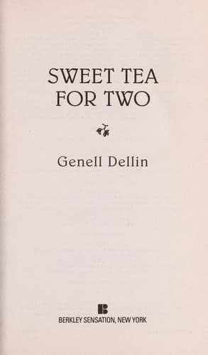 Cover of Sweet tea for two