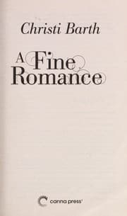 Cover of A fine romance