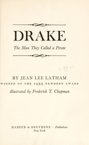 Cover of Drake, the man they called a pirate.