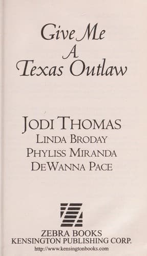 Cover of Give me a Texas outlaw