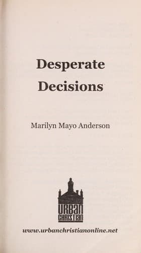 Cover of Desperate decisions