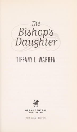 Cover of The bishop's daughter