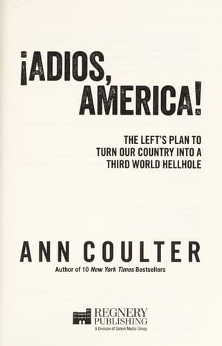 Cover of Adios, America