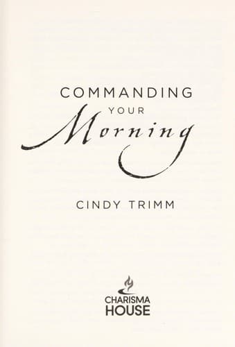 Cover of Commanding your morning