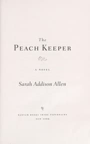 Cover of The peach keeper