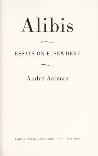Cover of Alibis