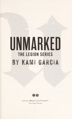 Cover of Unmarked