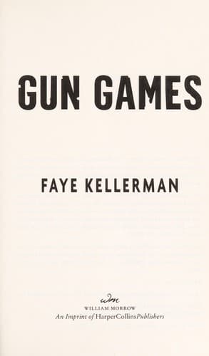 Cover of Blood games