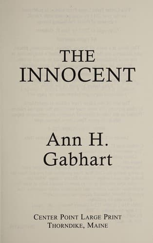 Cover of The innocent
