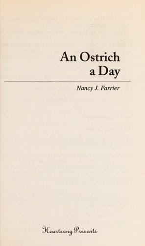 Cover of An ostrich a day