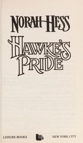 Cover of Hawke's Pride