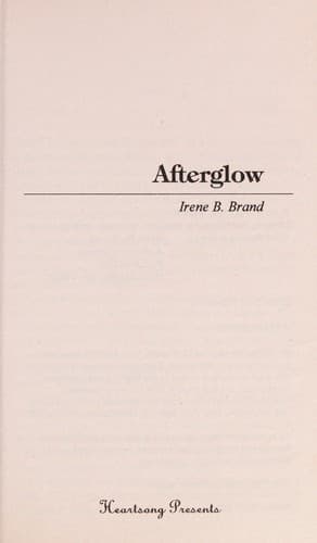 Cover of Afterglow (Appalachia Series #2) (Heartsong Presents #230)