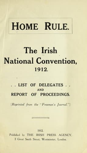 Cover of The Home rule bills of 1886 and 1893 compared and explained