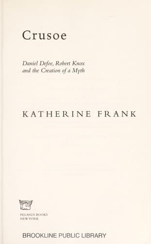 Cover of Crusoe