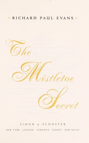 Cover of The mistletoe secret