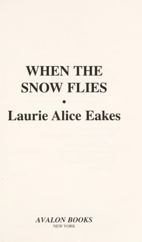 Cover of When the Snow Flies
