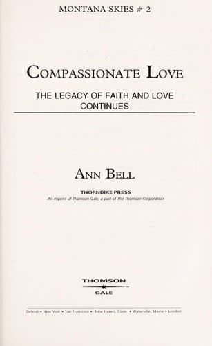 Cover of Compassionate love