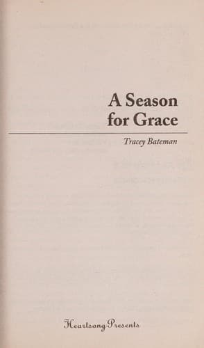 Cover of A season for Grace