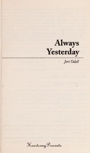 Cover of Always yesterday