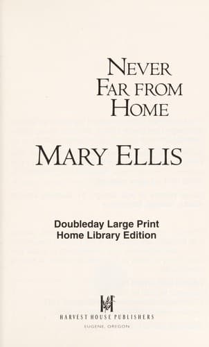 Cover of Never far from home
