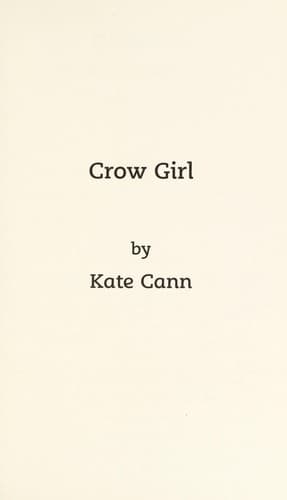 Cover of Crow girl