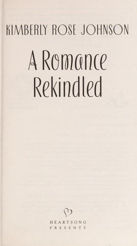 Cover of Romance Rekindled