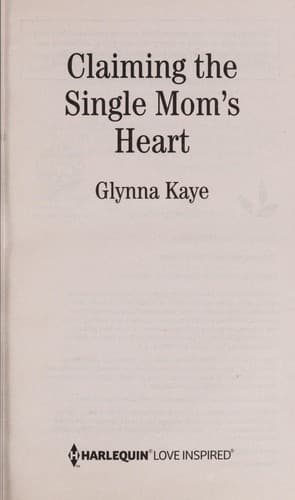 Cover of Claiming the Single Mom's Heart