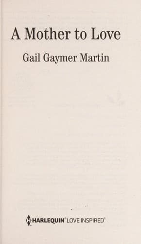 Cover of A mother to love