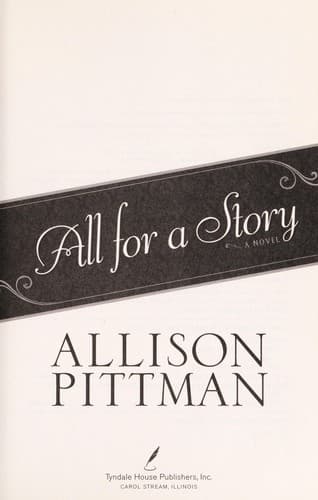 Cover of All for a Story