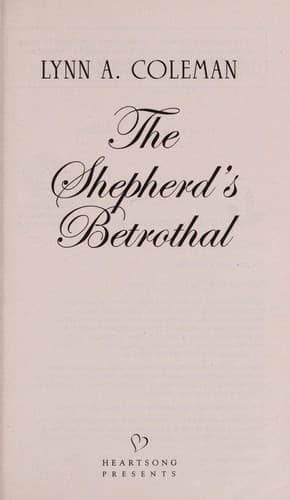 Cover of Shepherd's Betrothal