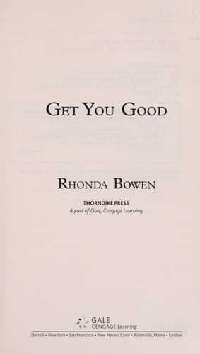 Cover of Get You Good