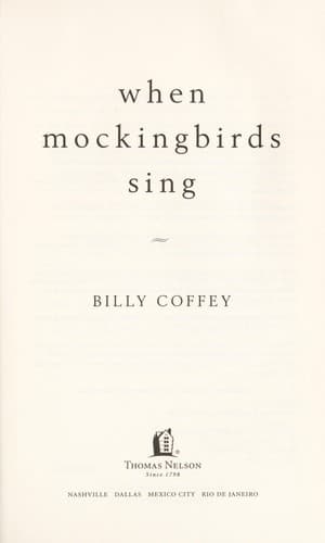 Cover of When mockingbirds sing