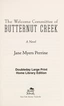 Cover of The Welcome Committee of Butternut Creek