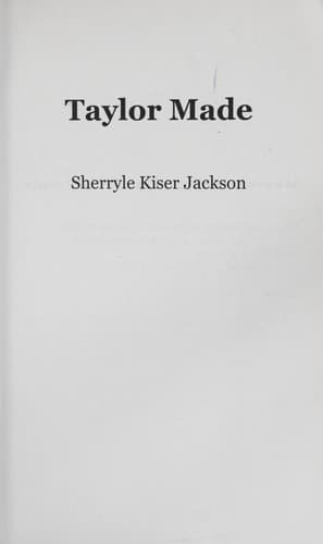 Cover of Taylor made
