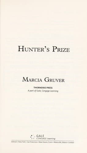 Cover of Hunter's Prize