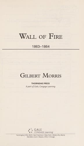 Cover of Wall of Fire
