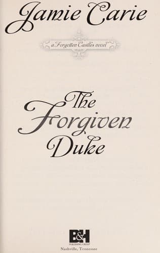 Cover of Forgiven Duke