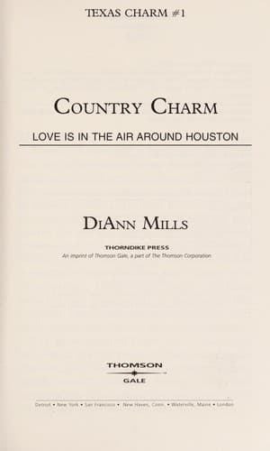 Cover of Country charm
