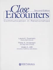 Cover of Close encounters