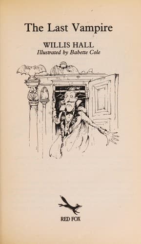 Cover of The Last Vampire (Lythway Large Print Children's Series)