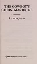 Cover of The cowboy's Christmas bride