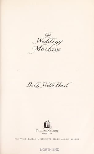 Cover of The Wedding Machine