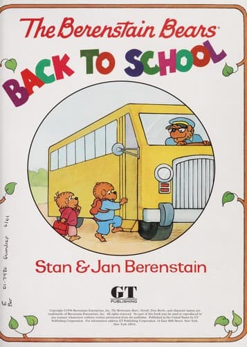 Cover of The Berenstain Bears Vol. 7